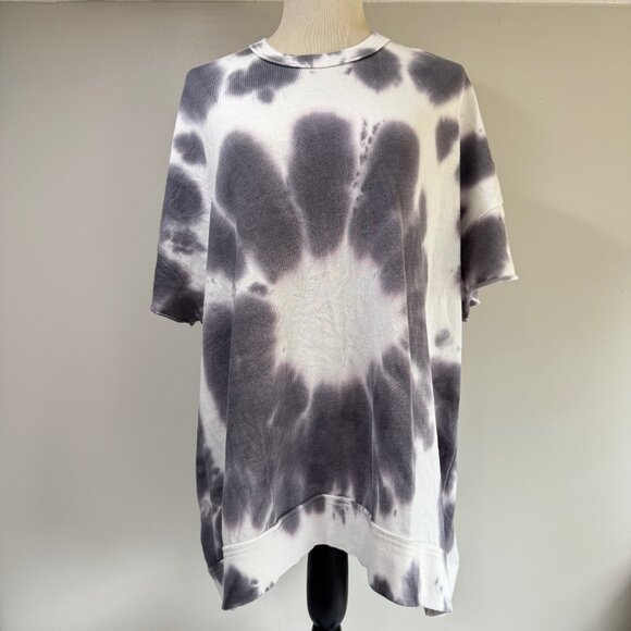 🎉😀CLEARANCE SALE!!!😀🎉 MONO B Oversized Tie Dye Short Sleeve Tee NWT - Picture 1 of 8